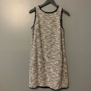 LOFT boucle sleeveless dress